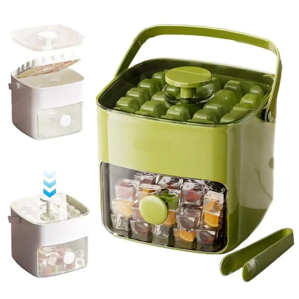 Portable Press Ice Cubes Box 48 Grids Double-layer Ice Cube Mold Non BPA with Storage Box Ice Balls Maker Kitchen Tools
Portable Press Ice Cubes Box 48 Grids Double-layer Ice Cube Mold Non BPA with Storage Box Ice Balls Maker Kitchen Tools