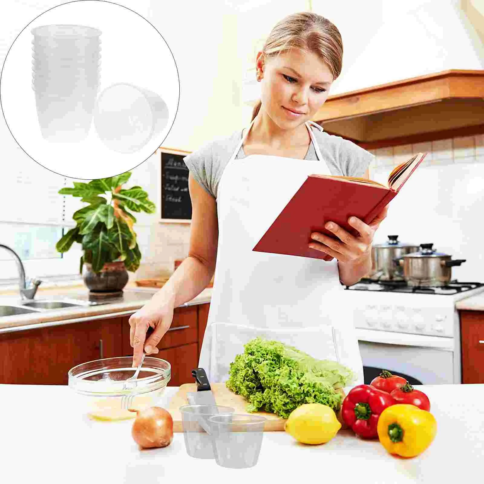 10 Pcs Glass Measuring Cup Small Weighing 1000ml Rice Cooker Large Container Accessory
10 Pcs Glass Measuring Cup Small Weighing 1000ml Rice Cooker Large Container Accessory