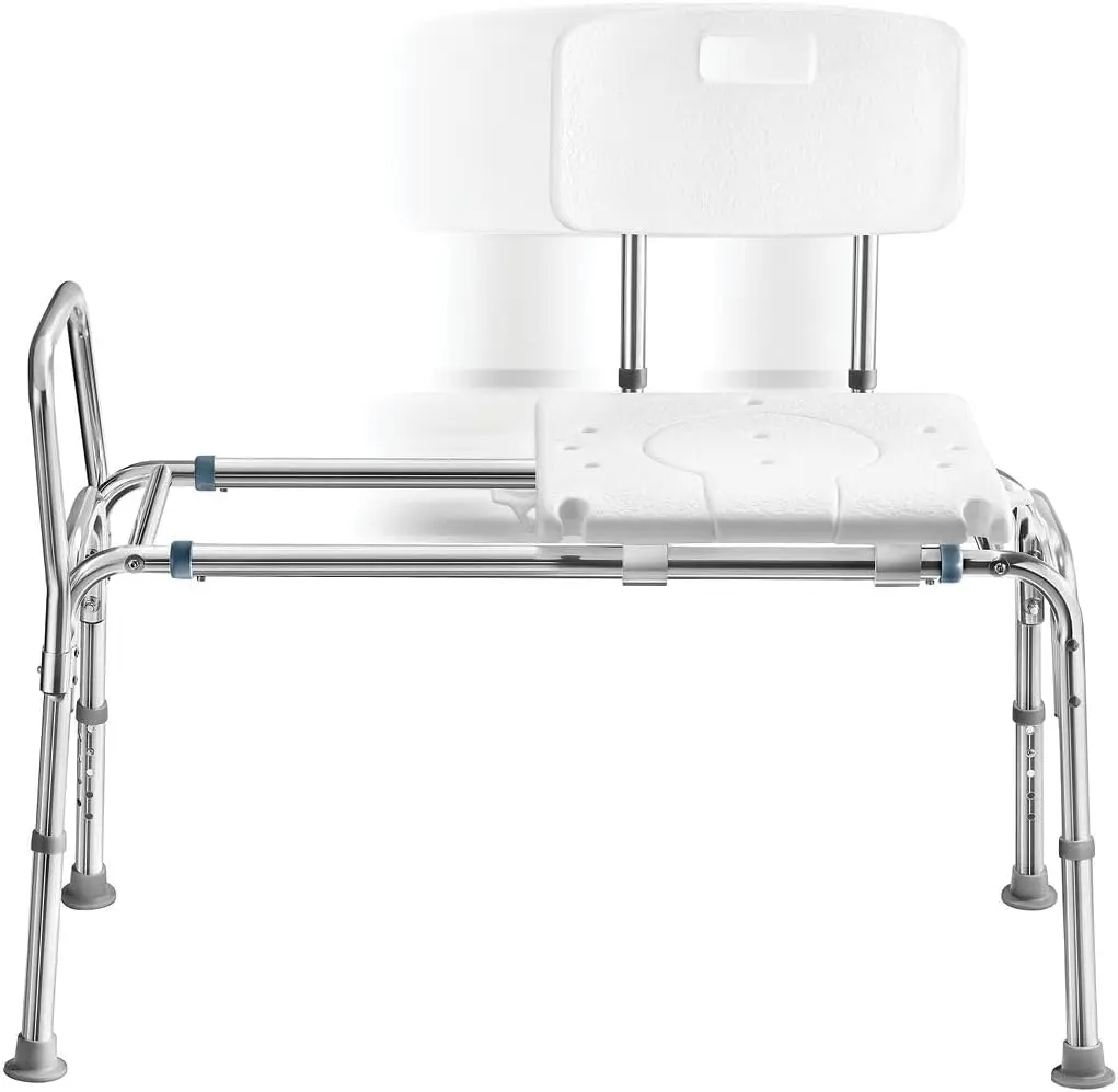 Adjustable Sliding Shower Bench for Bathtub, 400 lbs Capacity, FSA/HSA Eligible
Adjustable Sliding Shower Bench for Bathtub, 400 lbs Capacity, FSA/HSA Eligible