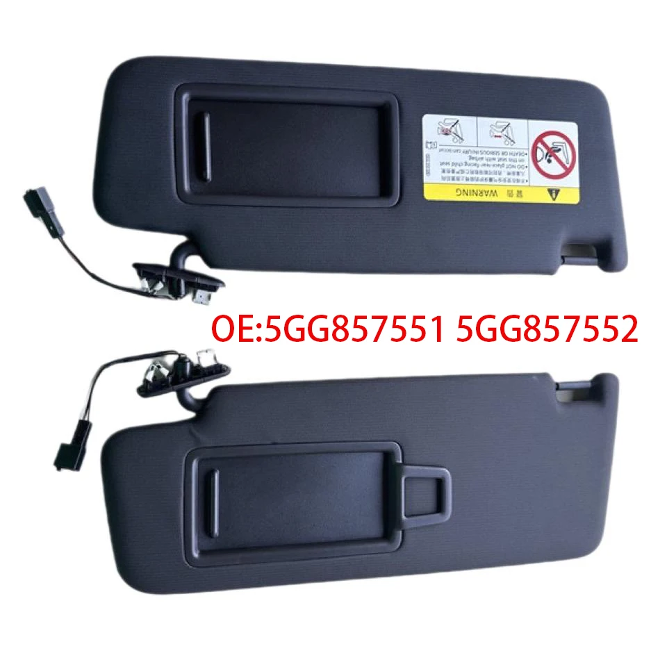 Sun Visor Fit for Volkswagen MK7 Golf 2015-2021 / GTI 2015-2022 / Passat 2016-2020 Replace 5GG857551 5GG857552 left/right
Sun Visor Fit for Volkswagen MK7 Golf 2015-2021 / GTI 2015-2022 / Passat 2016-2020 Replace 5GG857551 5GG857552 left/right