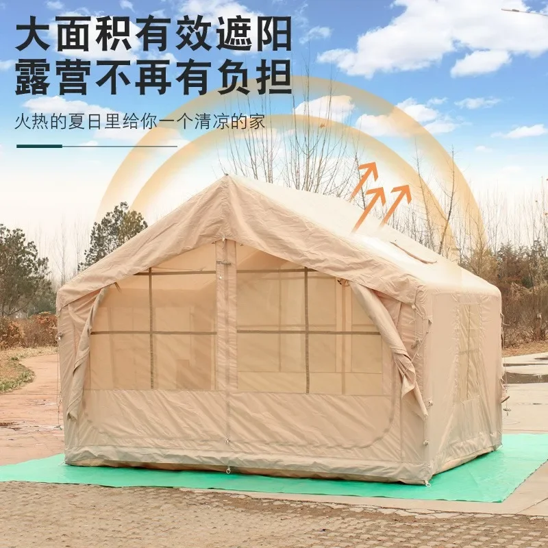 7.5㎡ Inflatable Camping Tent Waterproof Thickened Sun Protection Foldable Outdoor Shelter
7.5㎡ Inflatable Camping Tent Waterproof Thickened Sun Protection Foldable Outdoor Shelter