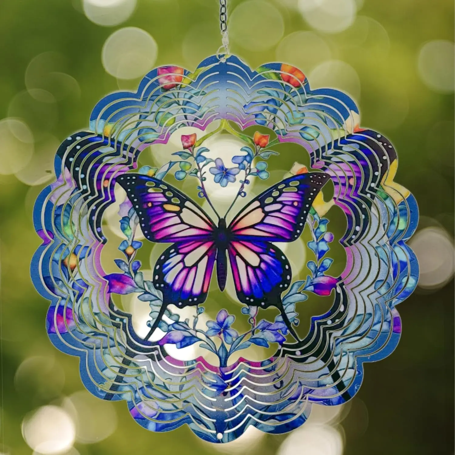 12 inch 3D Butterfly Wind Spinner Outdoor, Stainless Steel Metal Wind Sculptures for Garden Decor, Birthday Gifts for Women Mom
12 inch 3D Butterfly Wind Spinner Outdoor, Stainless Steel Metal Wind Sculptures for Garden Decor, Birthday Gifts for Women Mom