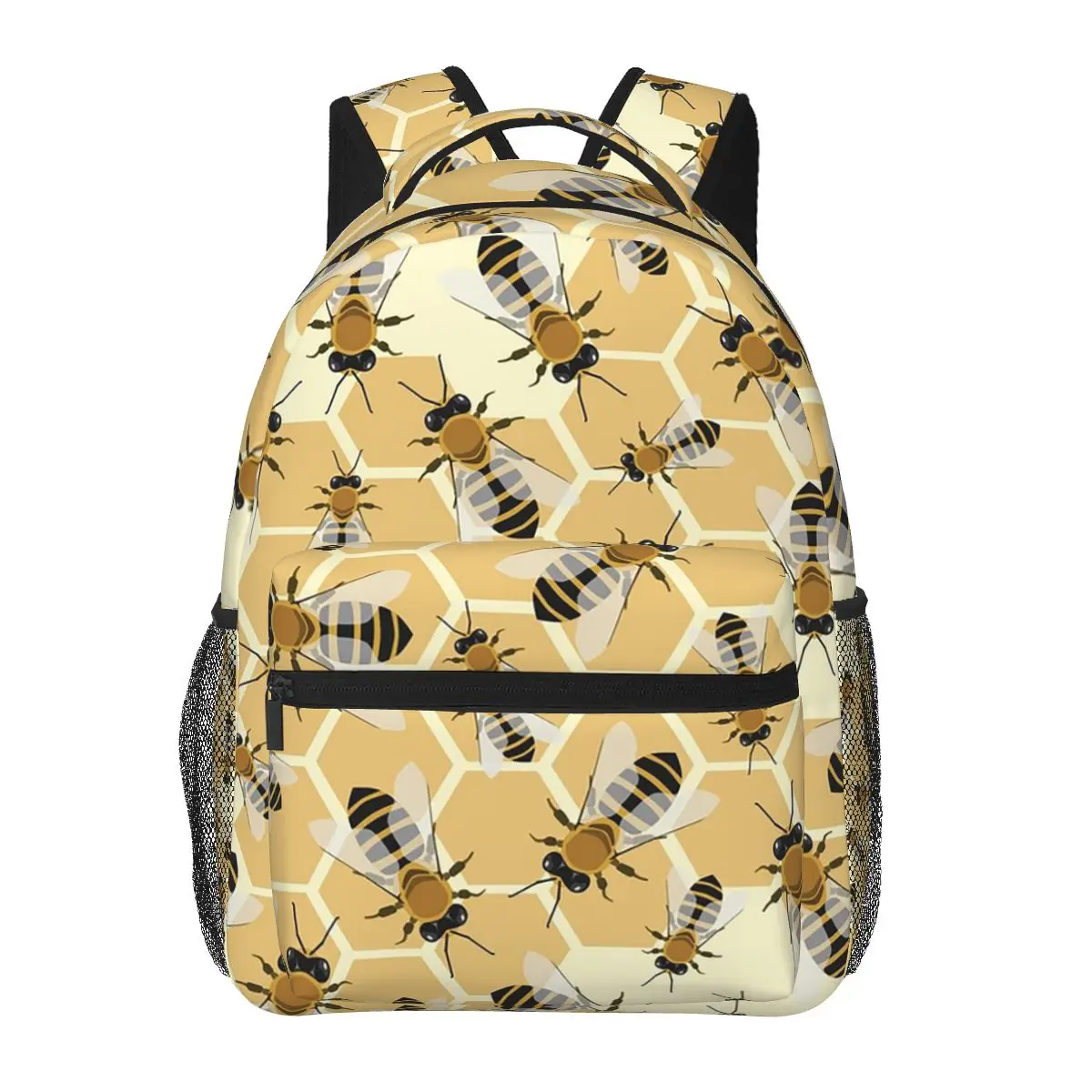 Beekeeping Bee Hexagon Beehive Student Backpack School Bag Hiking Travel Daypack for Boys Girls Fashion Bookbag Shoulder Bags
Beekeeping Bee Hexagon Beehive Student Backpack School Bag Hiking Travel Daypack for Boys Girls Fashion Bookbag Shoulder Bags