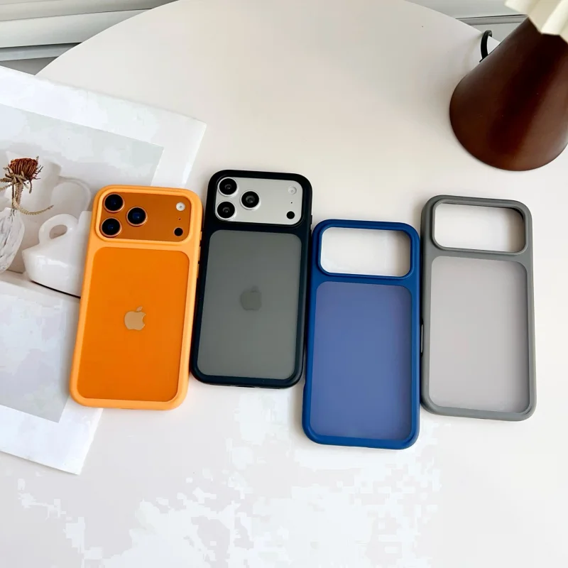 New skin-like feel, non-magnetic, suitable for Apple devices17PROTrendy mobile phone protective cases are a hit17promaxMobile Ph
New skin-like feel, non-magnetic, suitable for Apple devices17PROTrendy mobile phone protective cases are a hit17promaxMobile Ph