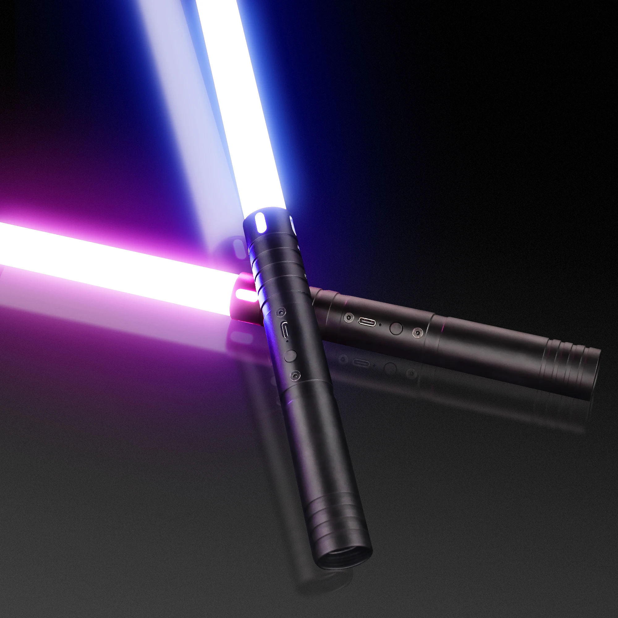 Lightsaber toy 15 colors metal, USB rechargeable, 3 sound modes with blinking effect, suitable for party, Halloween
Lightsaber toy 15 colors metal, USB rechargeable, 3 sound modes with blinking effect, suitable for party, Halloween
