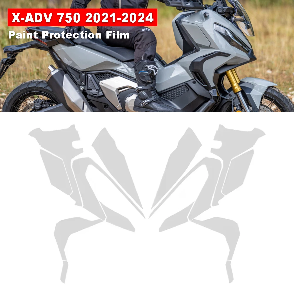 For Honda X-ADV 750 XADV 750 2021-2024 TPU Paint Protection Film Transparent PPF Motorcycle Ultra-Thin Anti-scratch Parts
For Honda X-ADV 750 XADV 750 2021-2024 TPU Paint Protection Film Transparent PPF Motorcycle Ultra-Thin Anti-scratch Parts