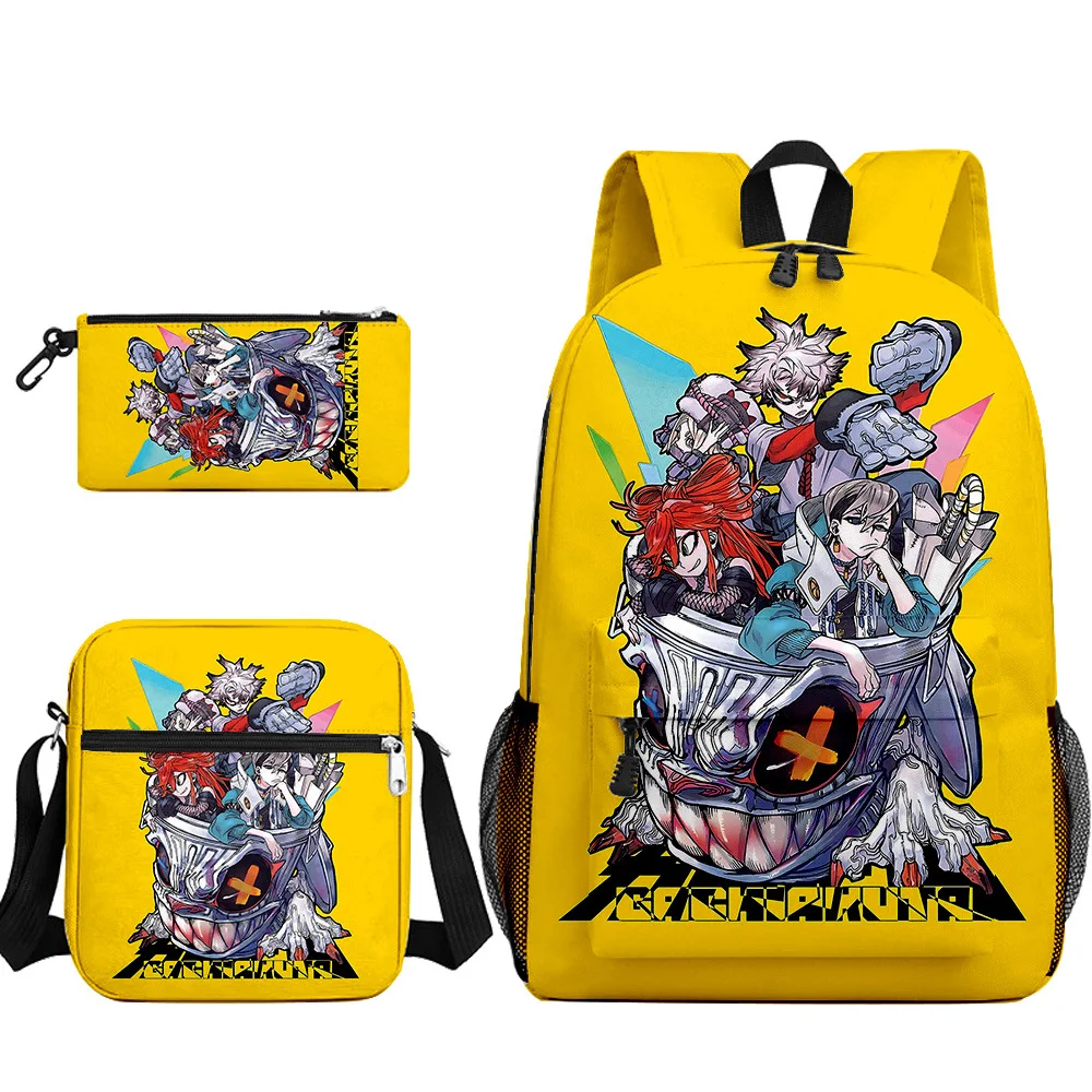 Trendy Youthful Harajuku Gachiakuta 3D Print 3pcs/Set Student Travel bags Laptop Daypack Backpack Shoulder Bag Pencil Case
Trendy Youthful Harajuku Gachiakuta 3D Print 3pcs/Set Student Travel bags Laptop Daypack Backpack Shoulder Bag Pencil Case