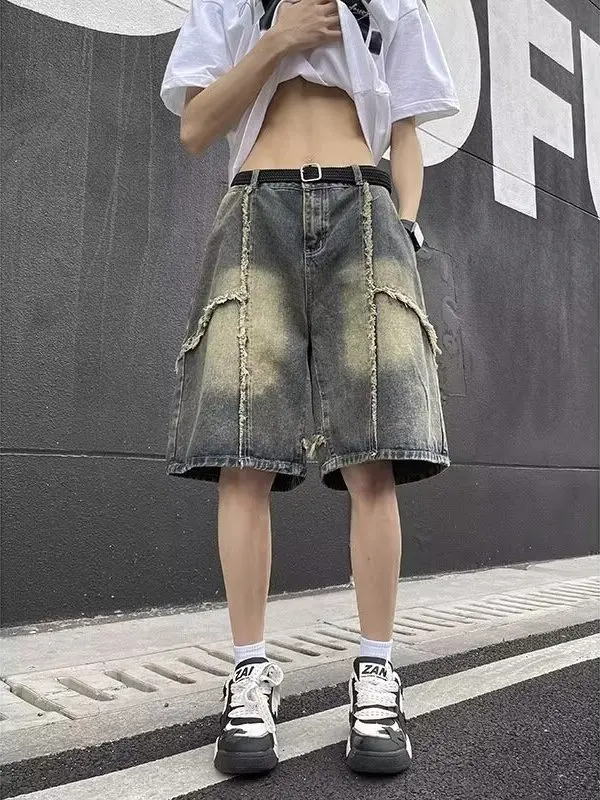 American Style Men's Loose Straight Leg Jeans Couple's Faded Cotton Trousers Low Waist Zipper Closure Casual Comfortable
American Style Men's Loose Straight Leg Jeans Couple's Faded Cotton Trousers Low Waist Zipper Closure Casual Comfortable