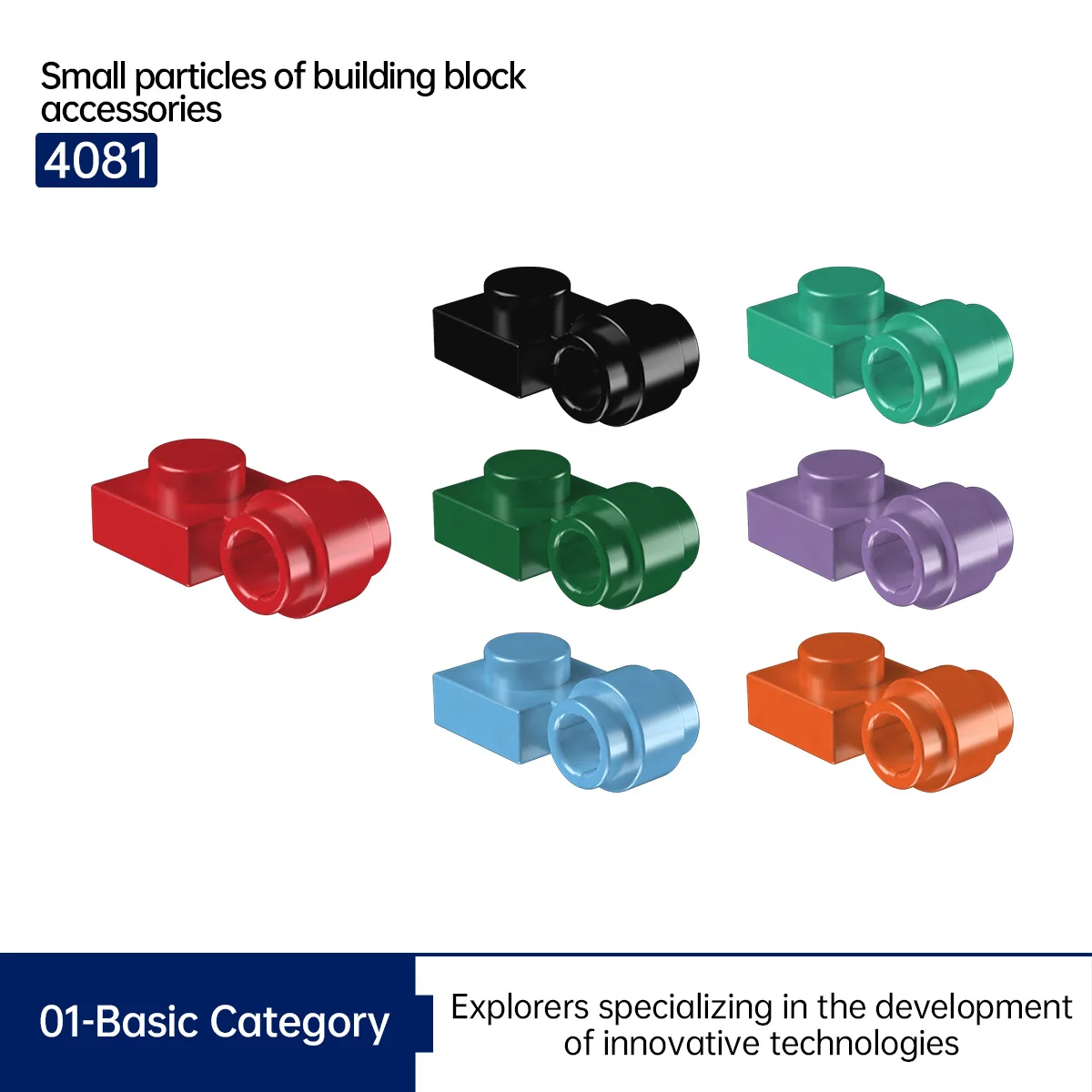Precision Brick 339Pcs/Lot 4081 Clip Connector Basic Blocks Norm 1X1 Classic Accessorie of Moc Compatibility with Logo Toys
Precision Brick 339Pcs/Lot 4081 Clip Connector Basic Blocks Norm 1X1 Classic Accessorie of Moc Compatibility with Logo Toys
