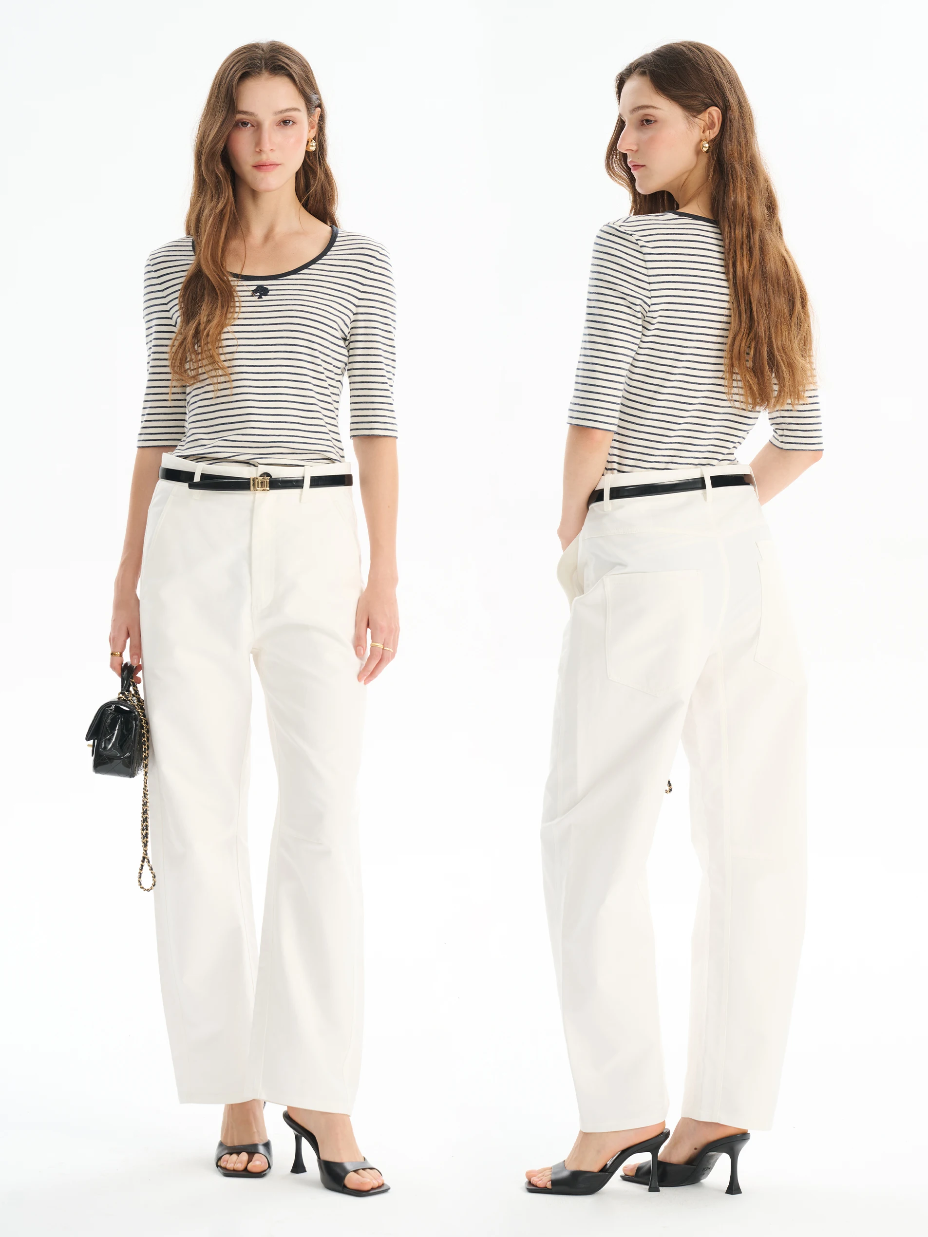 YIMAIMAI Summer New White Pure Cotton 3D Banana Nine-Piece Pants Double Layer Cake Skirt High Waist Wide Leg Casual Jeans
YIMAIMAI Summer New White Pure Cotton 3D Banana Nine-Piece Pants Double Layer Cake Skirt High Waist Wide Leg Casual Jeans