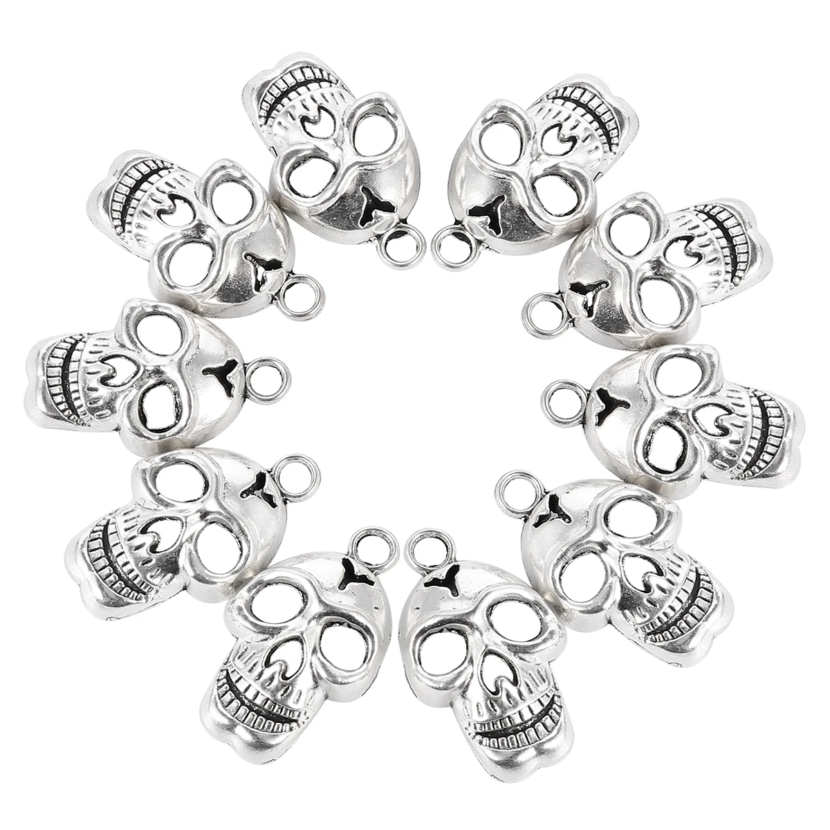 Halloween Skull Keychain Alloy Small Portable Pendant Necklace Earring Charms Bracelet Accessory Decorative Durable
Halloween Skull Keychain Alloy Small Portable Pendant Necklace Earring Charms Bracelet Accessory Decorative Durable