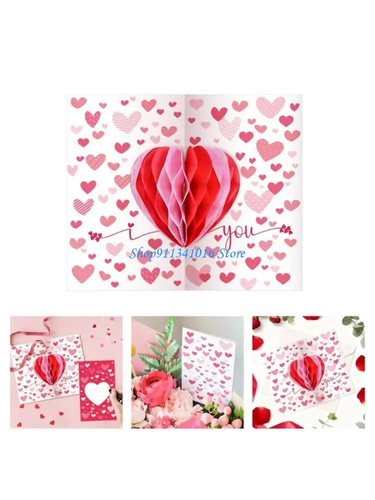 3D Popup Valentine's Day Card for Unique Party Celebration Handmade Greeting Card with Envelope Elegant Birthday Gift
3D Popup Valentine's Day Card for Unique Party Celebration Handmade Greeting Card with Envelope Elegant Birthday Gift