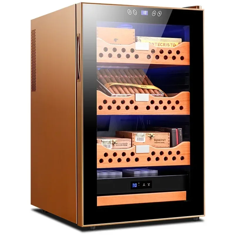 Intelligent variable frequency home constant temperature wine cabinet, constant temperature and humidity cigar cabinet
Intelligent variable frequency home constant temperature wine cabinet, constant temperature and humidity cigar cabinet