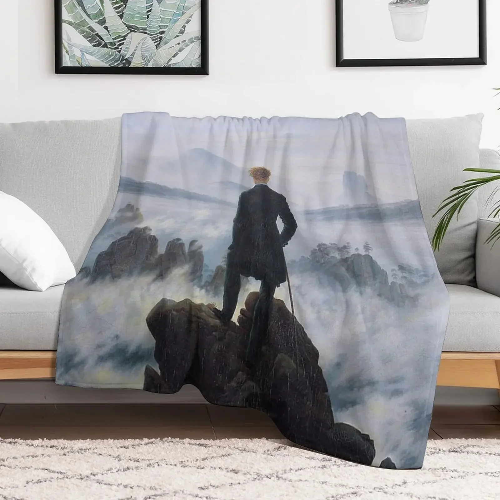 WANDERER ABOVE THE SEA OF FOG - CASPAR DAVID FRIEDRICH Throw Blanket Sofa Throw Plaid Blankets
WANDERER ABOVE THE SEA OF FOG - CASPAR DAVID FRIEDRICH Throw Blanket Sofa Throw Plaid Blankets