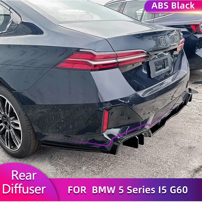 ABS Gloss Black Rear Bumper Diffuser Lip Spoiler for BMW 5 Series I5 G60 2024 Car Racing Rear Diffuser Apron Lip Body Kits
ABS Gloss Black Rear Bumper Diffuser Lip Spoiler for BMW 5 Series I5 G60 2024 Car Racing Rear Diffuser Apron Lip Body Kits