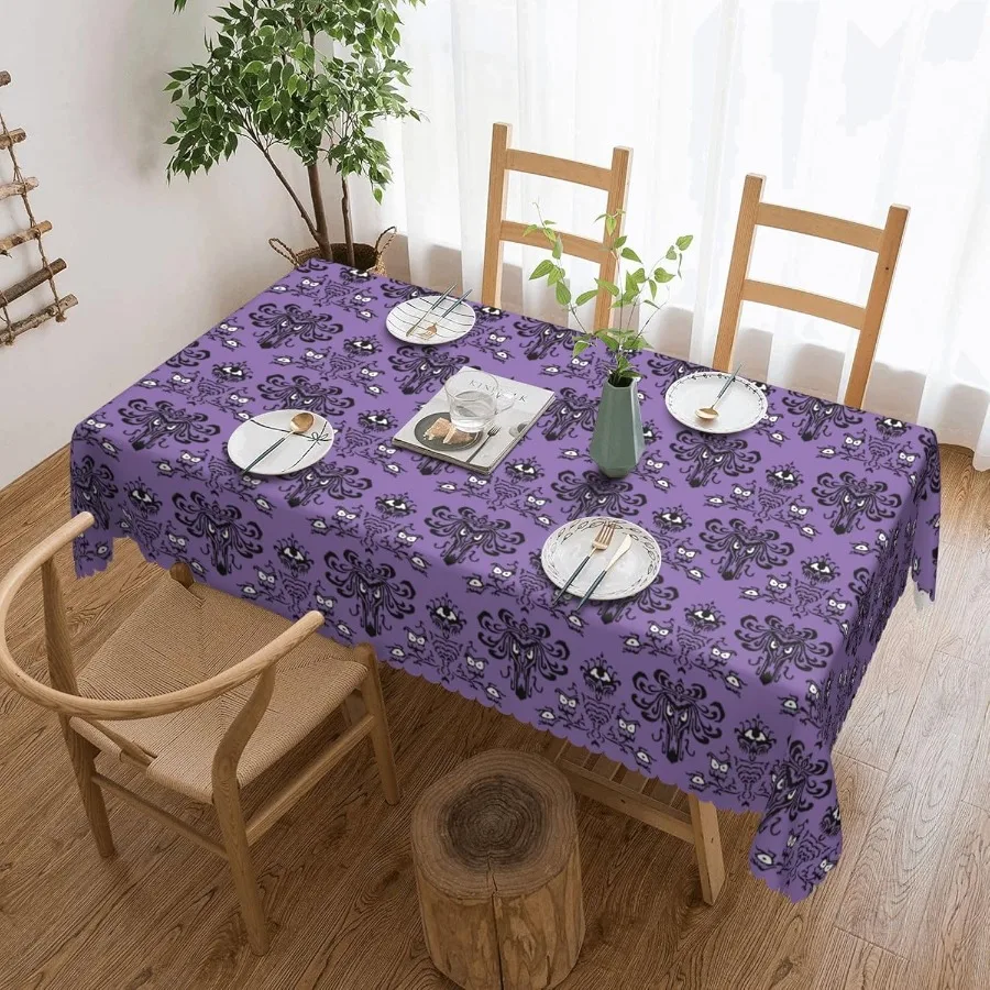 Haunted The Mansion Square Tablecloth 54x72in Water Resistant SpillProof and Washable Polyester Table Cover Versatile Decorativ
Haunted The Mansion Square Tablecloth 54x72in Water Resistant SpillProof and Washable Polyester Table Cover Versatile Decorativ