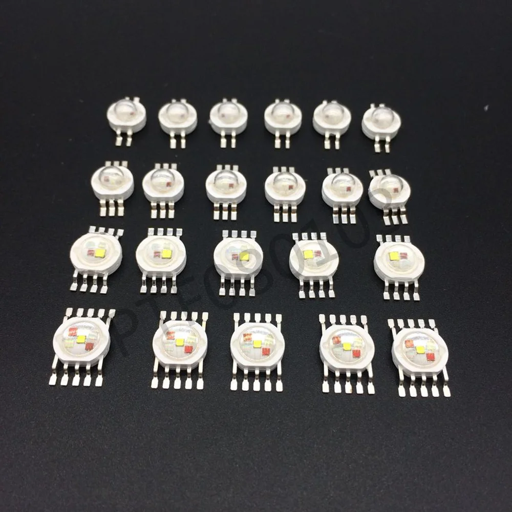 5-50Pcs 3W-18W RGB RGBW RGBWW RGBWY RGBWYV High Power LED Chip 4/ 6 / 8 /10/12 pin Molding LED Stage Colorful Light Source Beads
5-50Pcs 3W-18W RGB RGBW RGBWW RGBWY RGBWYV High Power LED Chip 4/ 6 / 8 /10/12 pin Molding LED Stage Colorful Light Source Beads