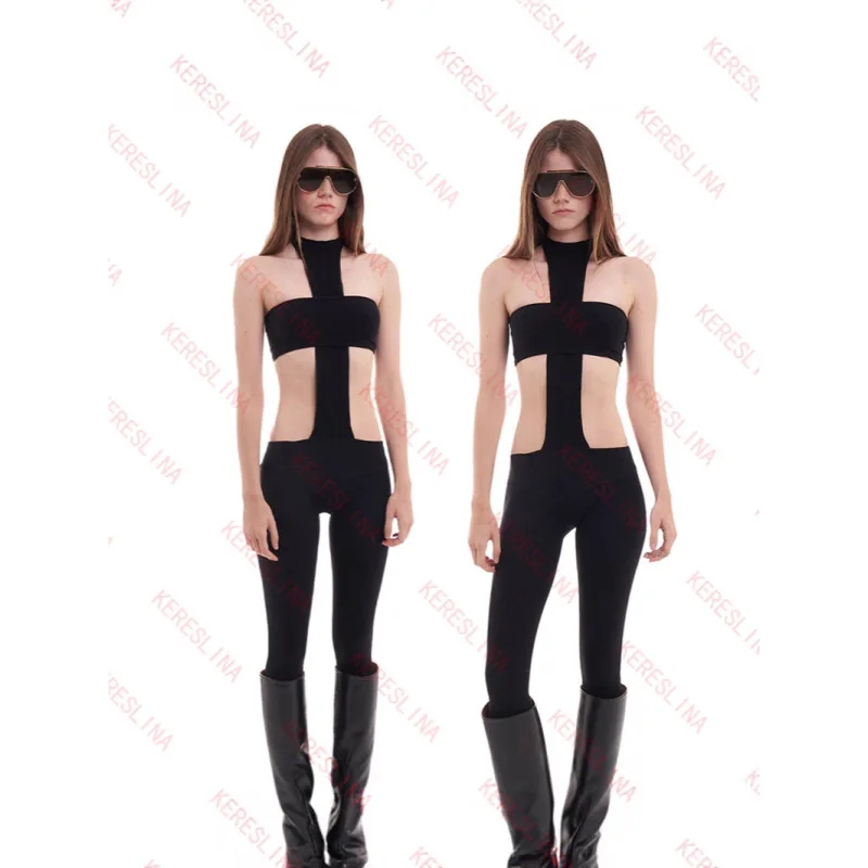 Y2K Сексуальная горячая модная уличная одежда в готическом стиле с крестом, модная панк-подвесная шея, ретро-пикантная девушка, облегающий винтажный комбинезон, длинные брюки, эмо
Y2K Сексуальная горячая модная уличная одежда в готическом стиле с крестом, модная панк-подвесная шея, ретро-пикантная девушка, облегающий винтажный комбинезон, длинные брюки, эмо