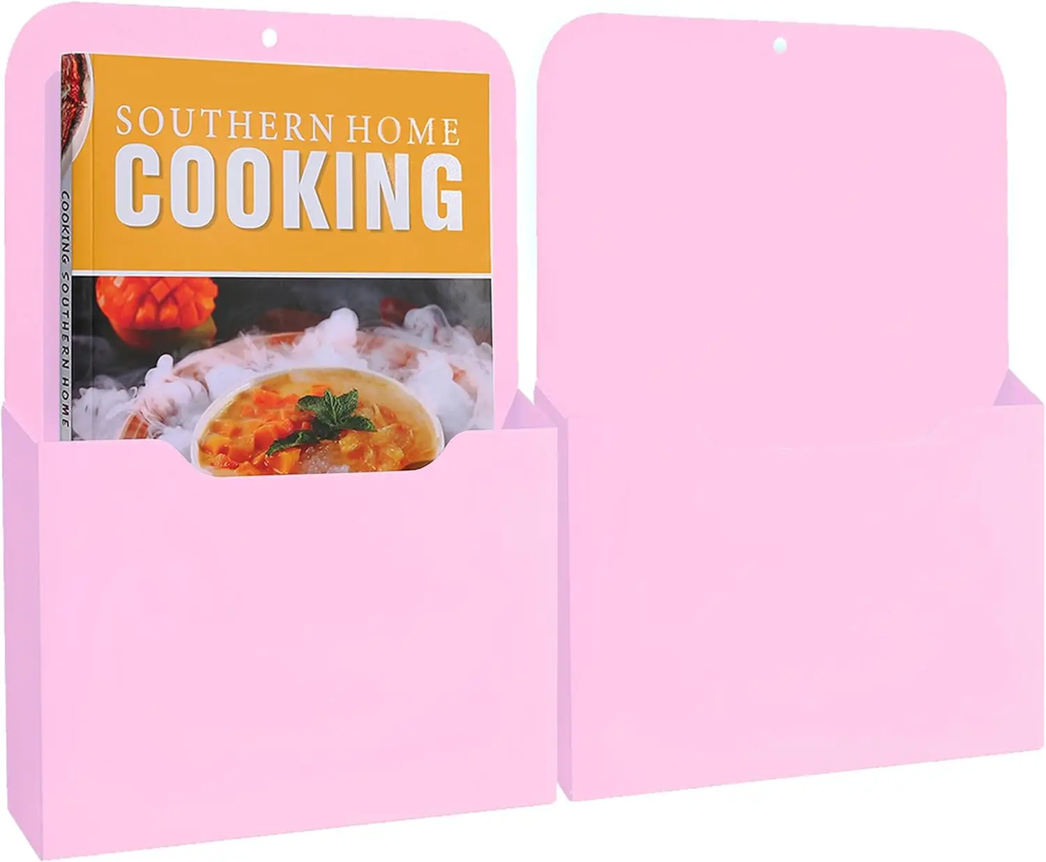 Magnetic File Holder for Refrigerator, A4 Size, Holds 2.3 lbs, 2-Pack Pink
Magnetic File Holder for Refrigerator, A4 Size, Holds 2.3 lbs, 2-Pack Pink