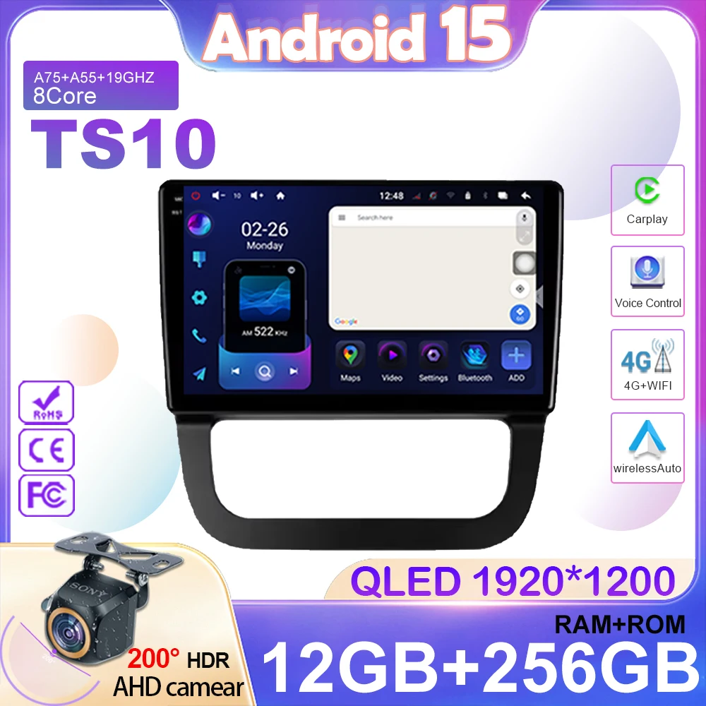 Android 15 Car Radio For Volkswagen Sagitar 2011 4G Carplay DSP RDS Video Multimedia Player Stereo GPS Navigation No 2 din Auto
Android 15 Car Radio For Volkswagen Sagitar 2011 4G Carplay DSP RDS Video Multimedia Player Stereo GPS Navigation No 2 din Auto