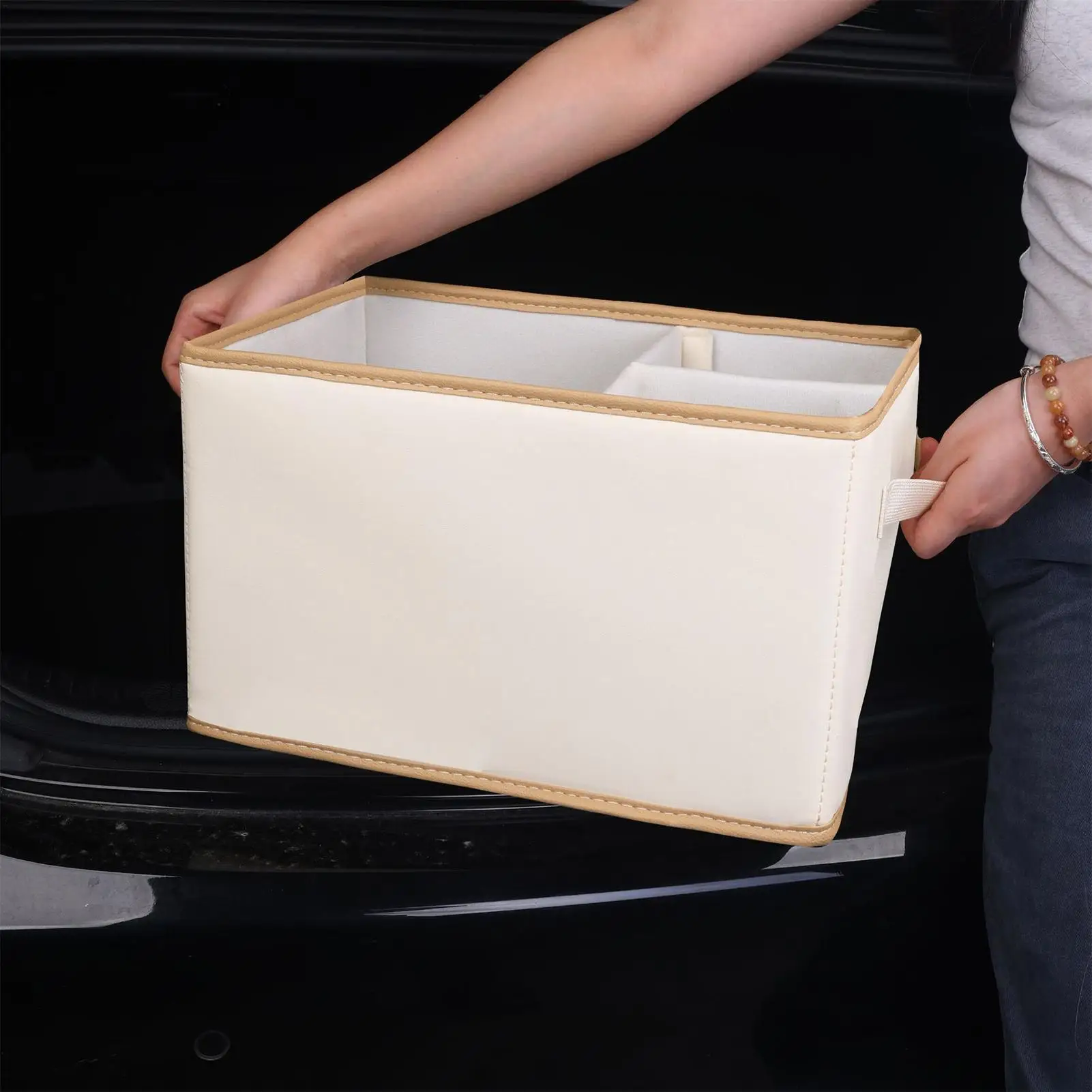 No Lid Car Trunk Storage Box Leather Folding Organizer Auto Trunk Cargo Storage Bag Auto Seat Back Bin Car Interior Accessories
No Lid Car Trunk Storage Box Leather Folding Organizer Auto Trunk Cargo Storage Bag Auto Seat Back Bin Car Interior Accessories