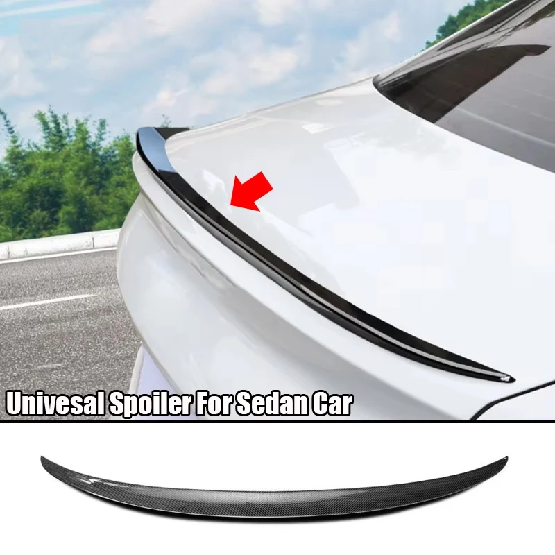121cm Length Universal Spoiler Lip Sedan Rear Wing For Benz W204 W211 BMW E92 E60 E90 G20 F30 Audi A3 A4 Peugeot 508
121cm Length Universal Spoiler Lip Sedan Rear Wing For Benz W204 W211 BMW E92 E60 E90 G20 F30 Audi A3 A4 Peugeot 508