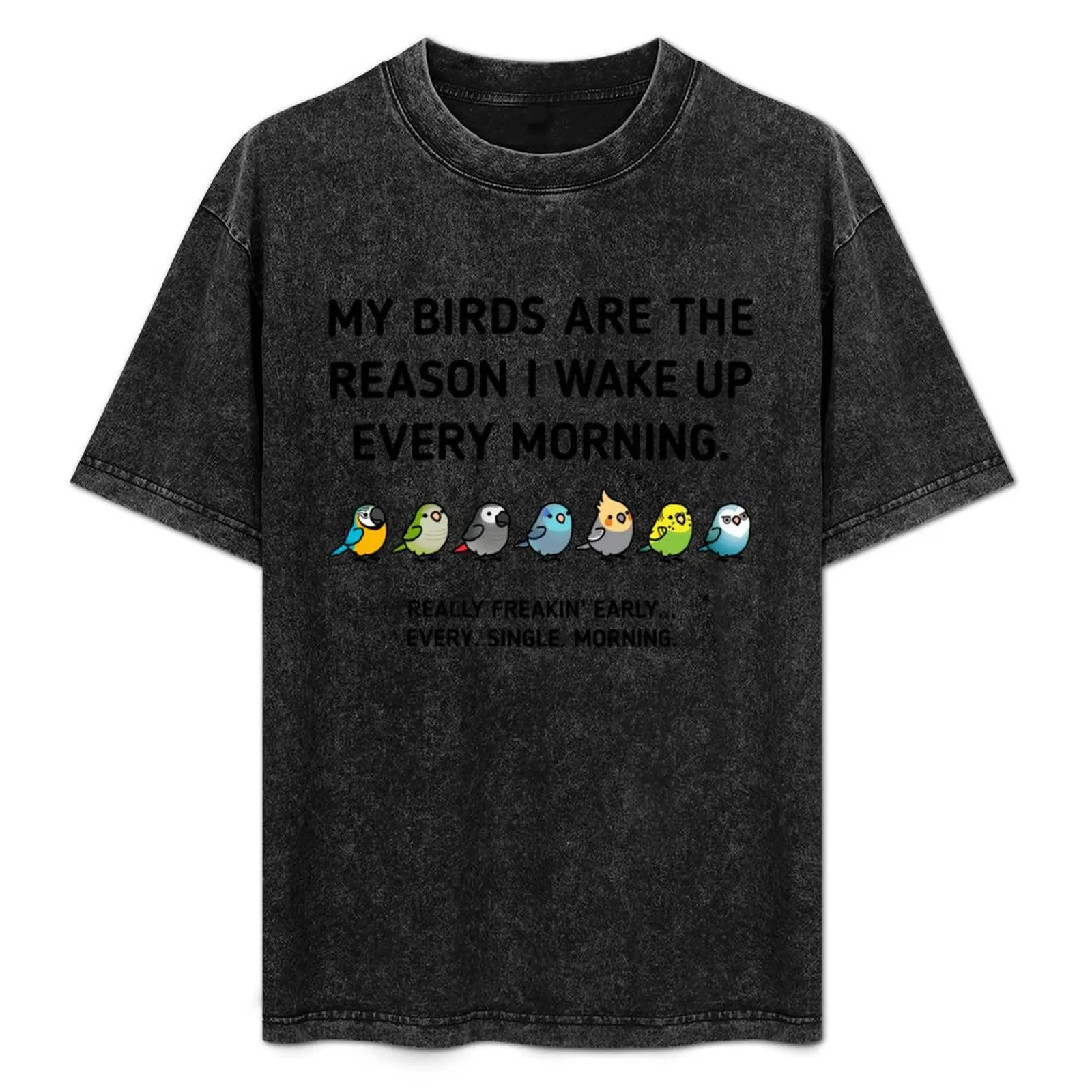 Early Birds T-Shirt Casual Soft Cotton Short Sleeve Tee
Early Birds T-Shirt Casual Soft Cotton Short Sleeve Tee