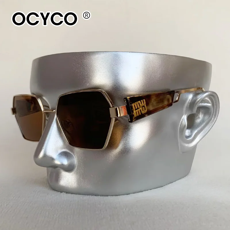 Солнцезащитные очки OCYCO 2026: Новые модные винтажные очки унисекс с металлической оправой, защита UV400, дизайнерские, в стиле панк, модные солнцезащитные очки
Солнцезащитные очки OCYCO 2026: Новые модные винтажные очки унисекс с металлической оправой, защита UV400, дизайнерские, в стиле панк, модные солнцезащитные очки