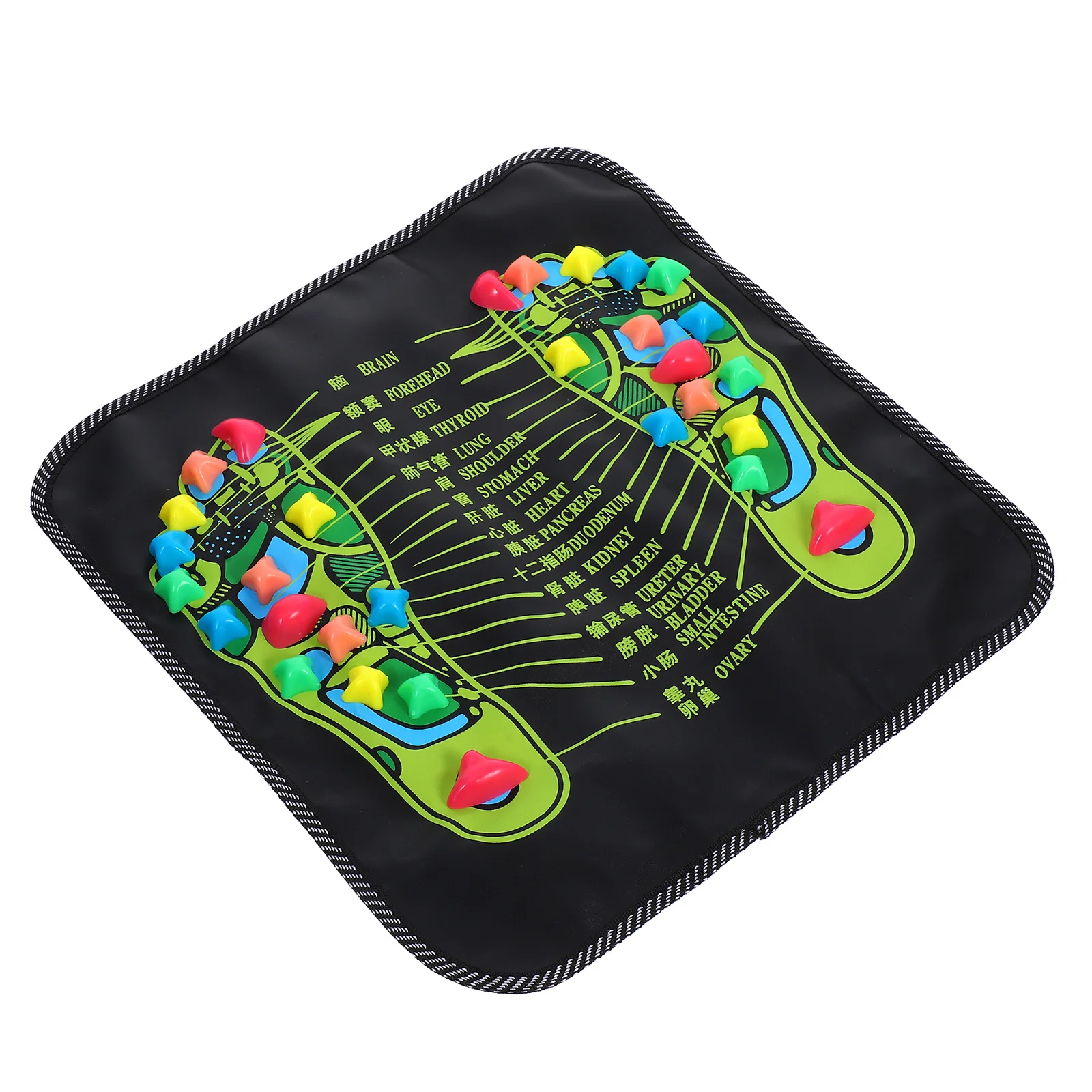 Leg Pain Reliever Massage Mat Feet Massager Foot Stone Pad Relief Pressure Walk
Leg Pain Reliever Massage Mat Feet Massager Foot Stone Pad Relief Pressure Walk
