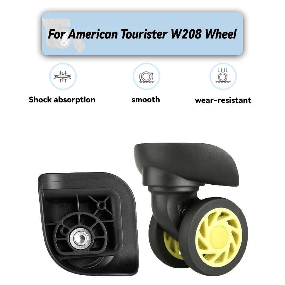 For American Tourister W208 Universal Wheel Replacement Suitcase Rotating Smooth Silent Shock Absorbing Wheel Accessories Wheels
For American Tourister W208 Universal Wheel Replacement Suitcase Rotating Smooth Silent Shock Absorbing Wheel Accessories Wheels