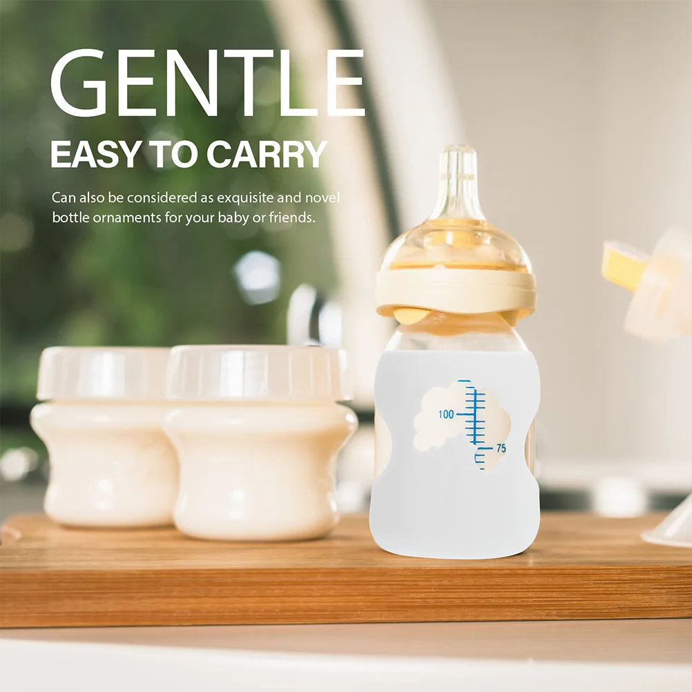 2 Pcs Anti-fall Cover Baby Bottle Silicone Protective Protector Tag Sleeve Sleeves Washer Insulation
2 Pcs Anti-fall Cover Baby Bottle Silicone Protective Protector Tag Sleeve Sleeves Washer Insulation