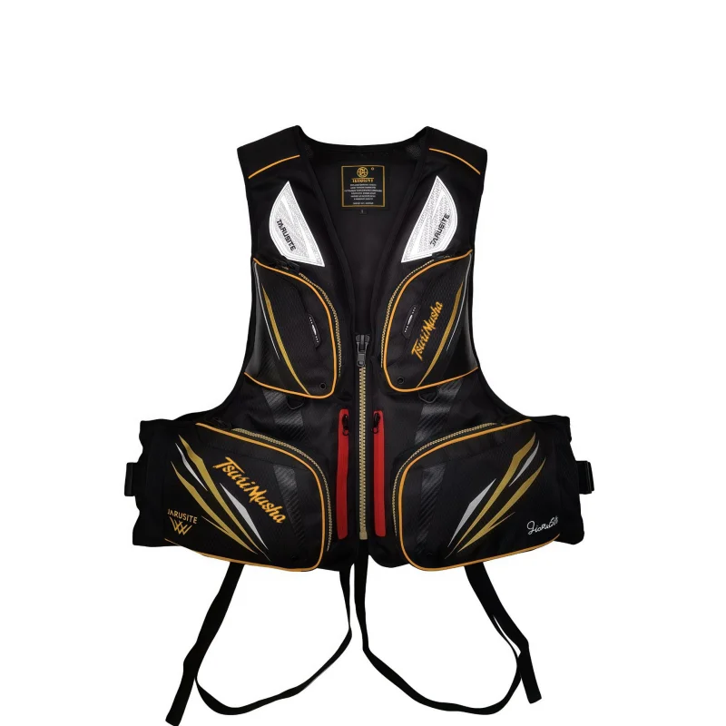 Japanese TsuriMusha Men Fishing Life Jacket Multi-pocket Adult Men Boat Fishing Vest Plus Size L-XL
Japanese TsuriMusha Men Fishing Life Jacket Multi-pocket Adult Men Boat Fishing Vest Plus Size L-XL