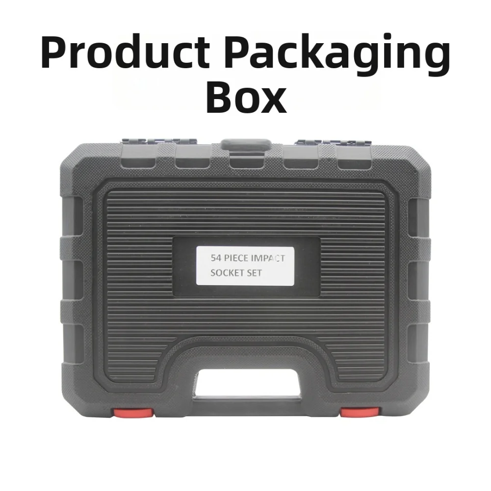 Compact Socket Kit Ratchet Wrench Kit Compact Design Extension Bars Included Socket Connectors Included For Cars