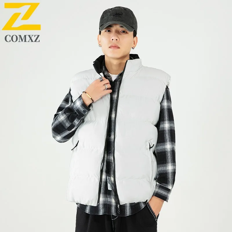 Autumn Winter Men's Stand Collar Sports Vest Windproof Warm Casual Sleeveless Coat for Hiking Camping Fishing Fashion Outerwear
Autumn Winter Men's Stand Collar Sports Vest Windproof Warm Casual Sleeveless Coat for Hiking Camping Fishing Fashion Outerwear