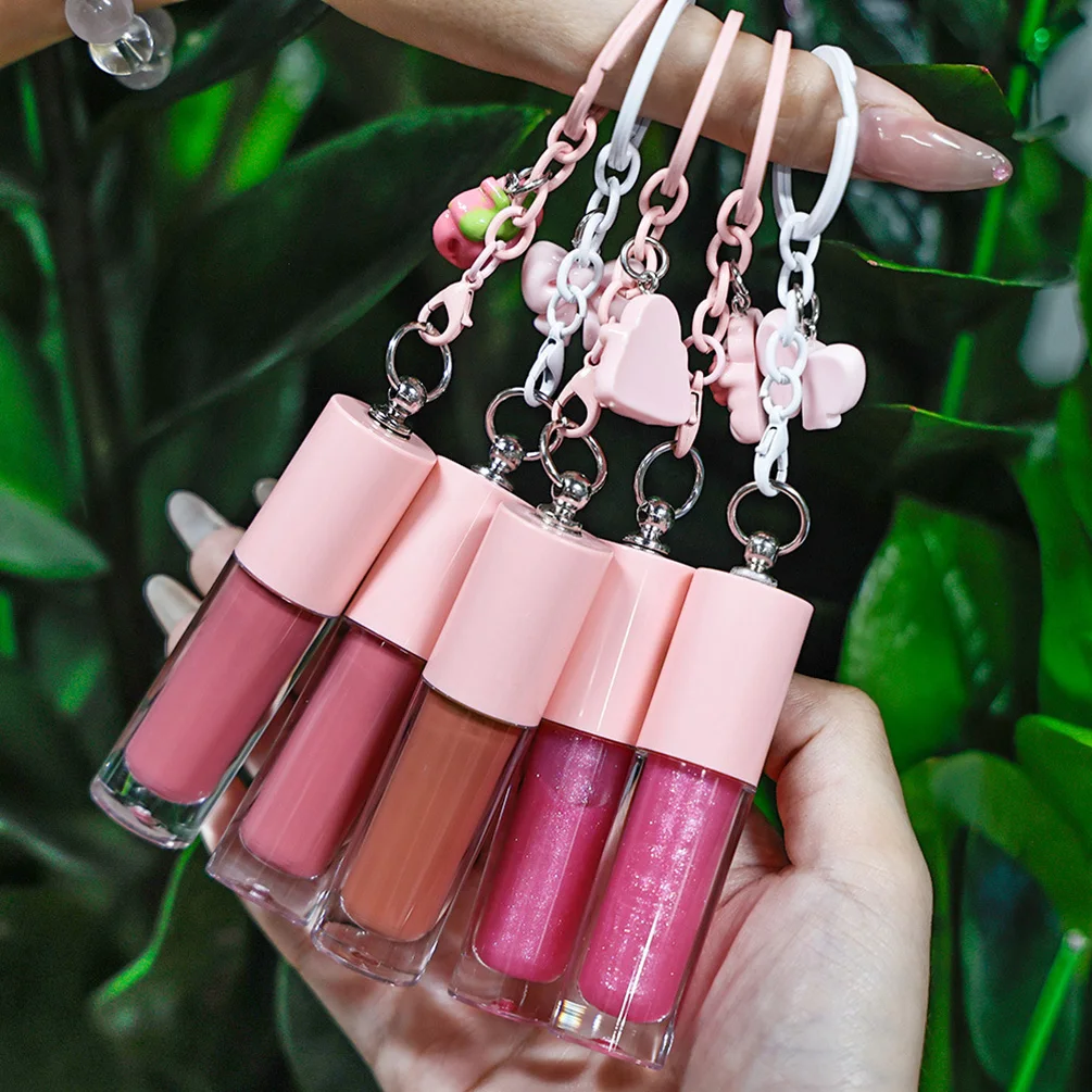 Private Label Lip Gloss Custom Logo 5ml Keychain Lipstick Velvet Matte Lipgloss Long-Lasting Waterproof Natural Makeup Vegan
Private Label Lip Gloss Custom Logo 5ml Keychain Lipstick Velvet Matte Lipgloss Long-Lasting Waterproof Natural Makeup Vegan