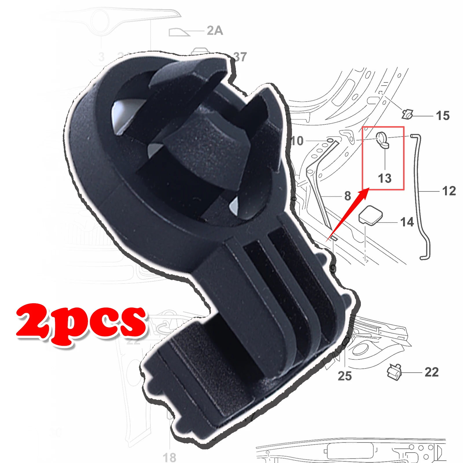 5M0823395A Engine Hood Bonnet Support Prop Clip Bracket For VW Polo Golf Plus Passat Jetta SEAT Leon Skoda Rapid Octavia Fabia
5M0823395A Engine Hood Bonnet Support Prop Clip Bracket For VW Polo Golf Plus Passat Jetta SEAT Leon Skoda Rapid Octavia Fabia