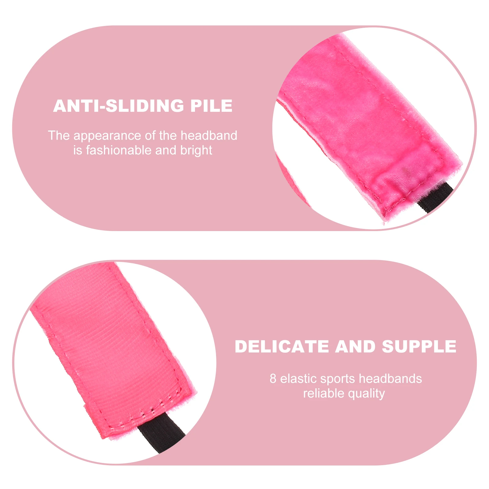 8pcs Yoga Headb s Non slip Sweat absorbing Elastic Sports Hairb s Women Gym Running Exercise Fitness Comfortable Lightweight
8pcs Yoga Headb s Non slip Sweat absorbing Elastic Sports Hairb s Women Gym Running Exercise Fitness Comfortable Lightweight