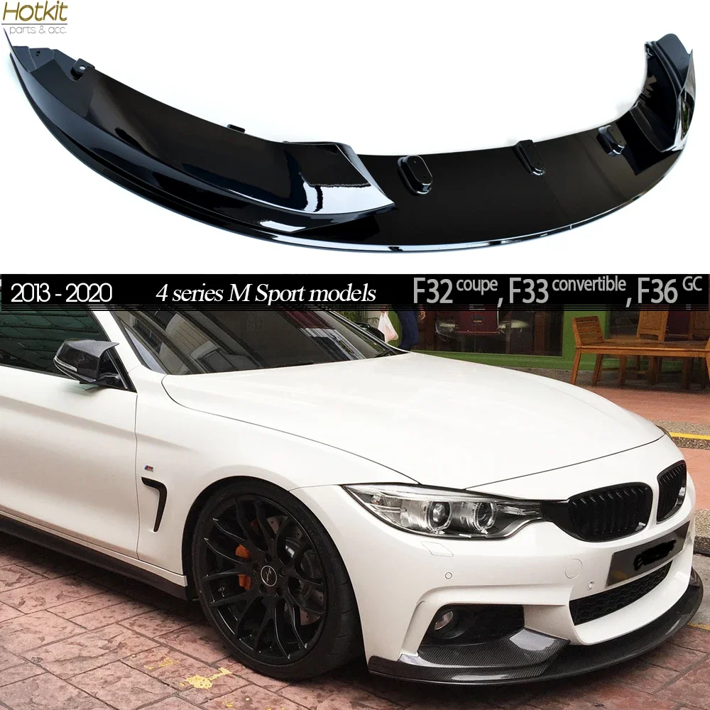 MP-design Glazing Black ABS Plastic Front Bumper Lip Chin Spoiler for BMW F32 F33 F36 4 Series 2014 - 2020 (M Sport Models Only)
MP-design Glazing Black ABS Plastic Front Bumper Lip Chin Spoiler for BMW F32 F33 F36 4 Series 2014 - 2020 (M Sport Models Only)