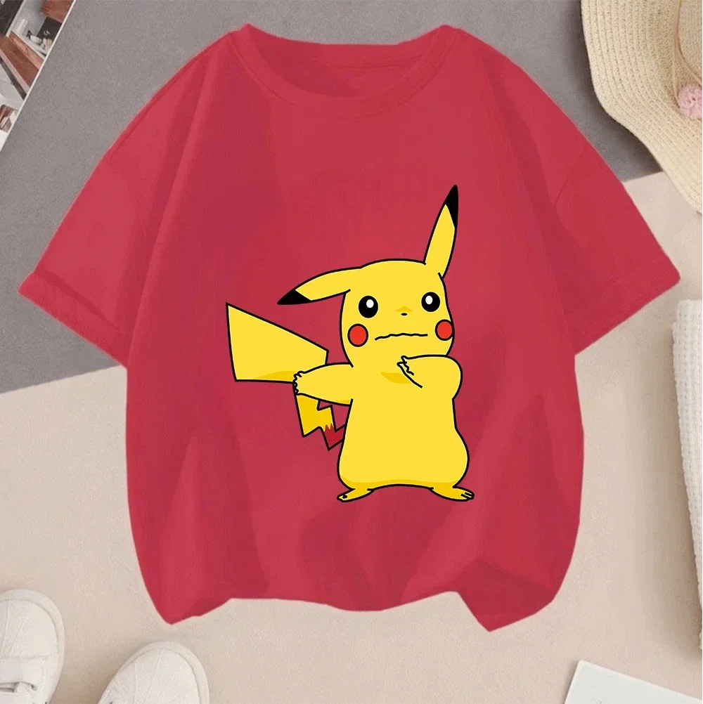 Pikachu Cartoon Print 2026 Hot Sale Casual Summer Short Sleeve Tees For Children Teenagers Boys
Pikachu Cartoon Print 2026 Hot Sale Casual Summer Short Sleeve Tees For Children Teenagers Boys