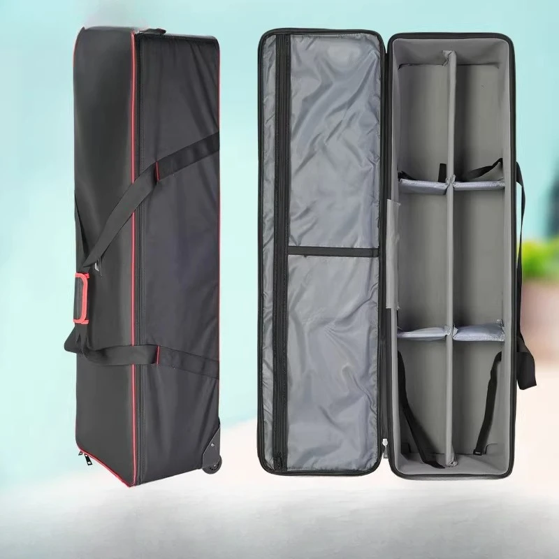 Studio flash set box Large, medium and small photography lamps storage bag Trolley case Shockproof equipment box
Studio flash set box Large, medium and small photography lamps storage bag Trolley case Shockproof equipment box