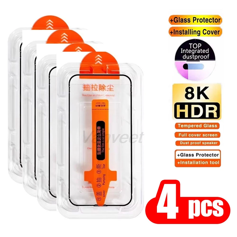 1-4PCS Dust Free Screen Protector For Xiaomi Poco X7 Pro F7 Pro X6 F5 M7 X5 X4 M2 M3 M4 M6 Easy Installation Tempered Glass HD
1-4PCS Dust Free Screen Protector For Xiaomi Poco X7 Pro F7 Pro X6 F5 M7 X5 X4 M2 M3 M4 M6 Easy Installation Tempered Glass HD