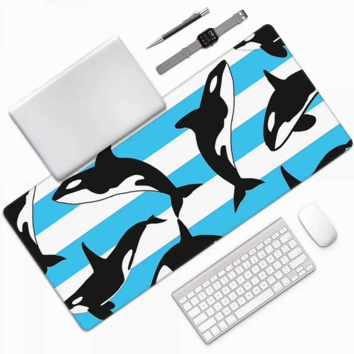 Orca Killer Whale Large Mouse Pad Computer Keyboard Mouse Mat Gamer PC Laptop Desk Mat Office Accessories Table Mats
Orca Killer Whale Large Mouse Pad Computer Keyboard Mouse Mat Gamer PC Laptop Desk Mat Office Accessories Table Mats
