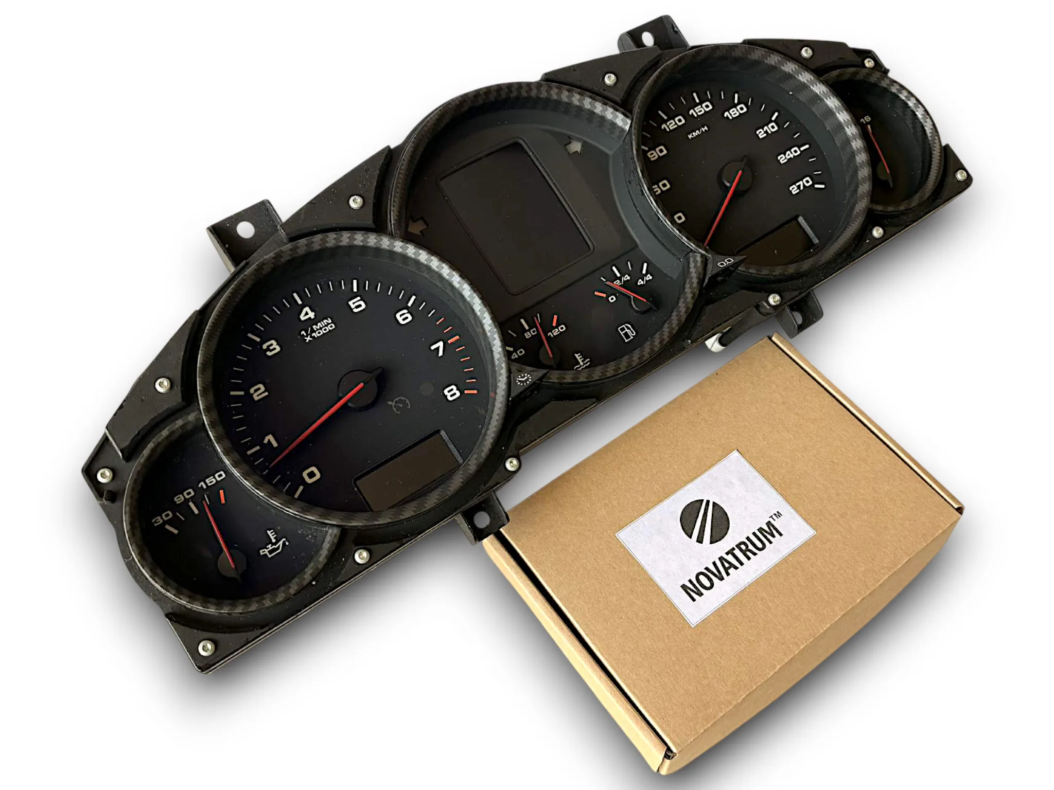 Matt Carbon Fiber Style Dashboard Dial Gauge Rings Bezel Trim for Porsche Cayenne 955 957 9PA
Matt Carbon Fiber Style Dashboard Dial Gauge Rings Bezel Trim for Porsche Cayenne 955 957 9PA