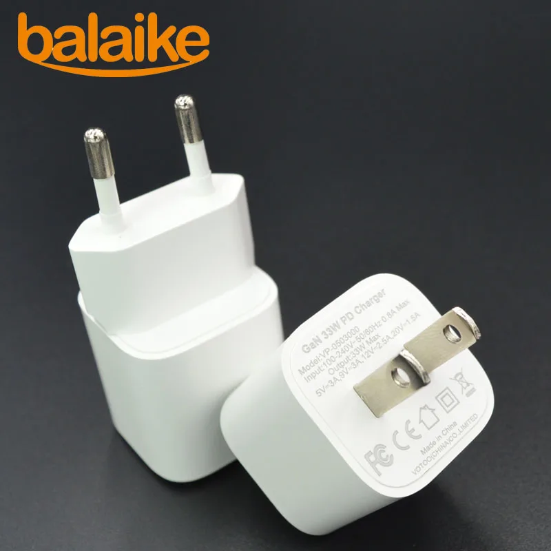 Зарядное устройство для телефона Balaike 33 Вт, технология GaN, быстрая зарядка, мини-порт типа USB-C
Зарядное устройство для телефона Balaike 33 Вт, технология GaN, быстрая зарядка, мини-порт типа USB-C