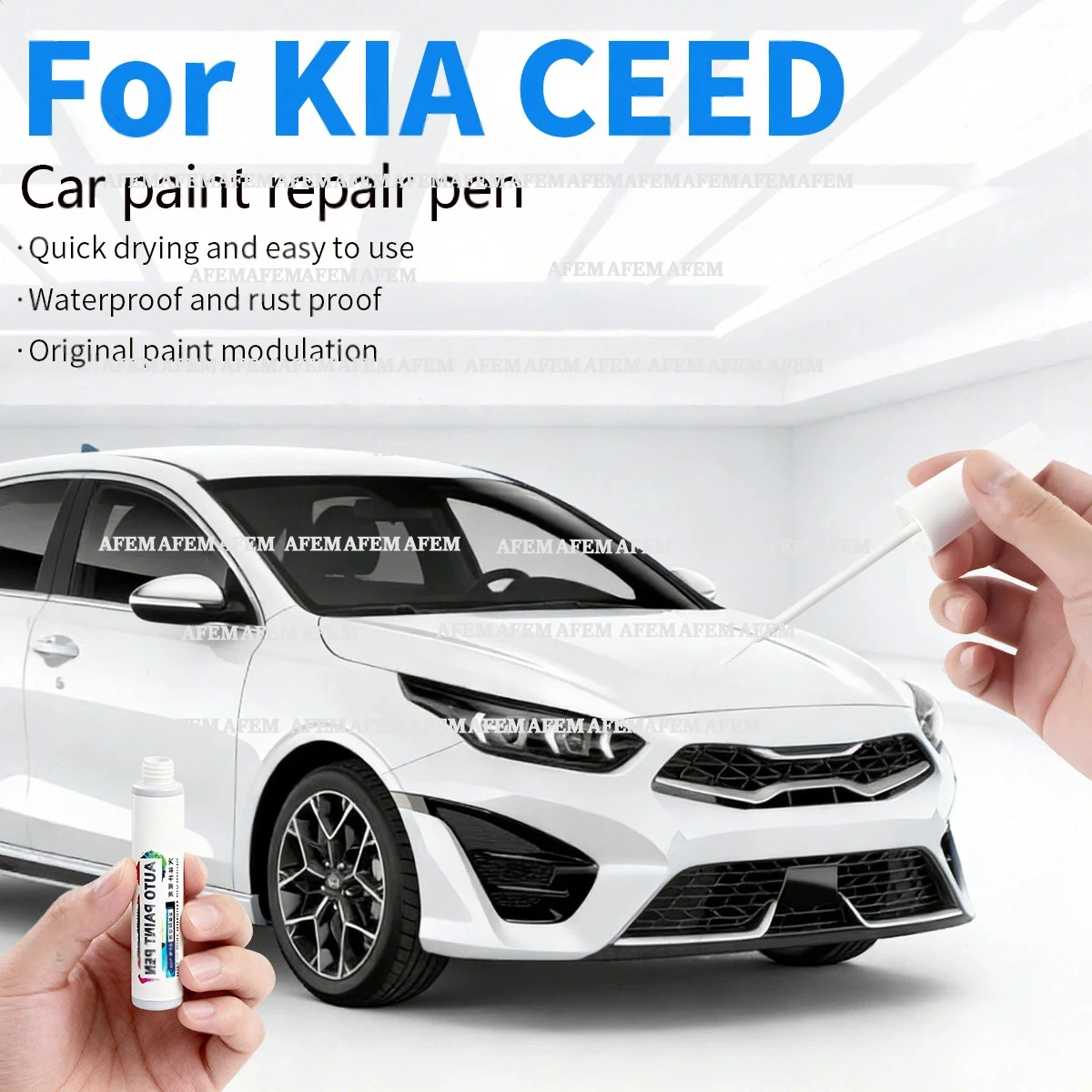 For KIA CEED Car Paint Repair Pen Touch Up Scratch Remover DIY Auto Accessories Black Pearl Blue Flame Deluxe White Lunar Silver
For KIA CEED Car Paint Repair Pen Touch Up Scratch Remover DIY Auto Accessories Black Pearl Blue Flame Deluxe White Lunar Silver