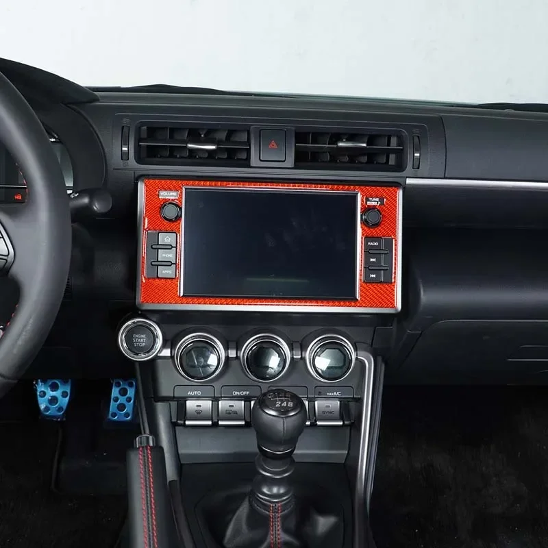For 202022 Subaru BRZ Navigation Screen Screen Trim Frame Soft Carbon Fiber Interior Styling Accessories Navigation Screen Bezel
For 202022 Subaru BRZ Navigation Screen Screen Trim Frame Soft Carbon Fiber Interior Styling Accessories Navigation Screen Bezel