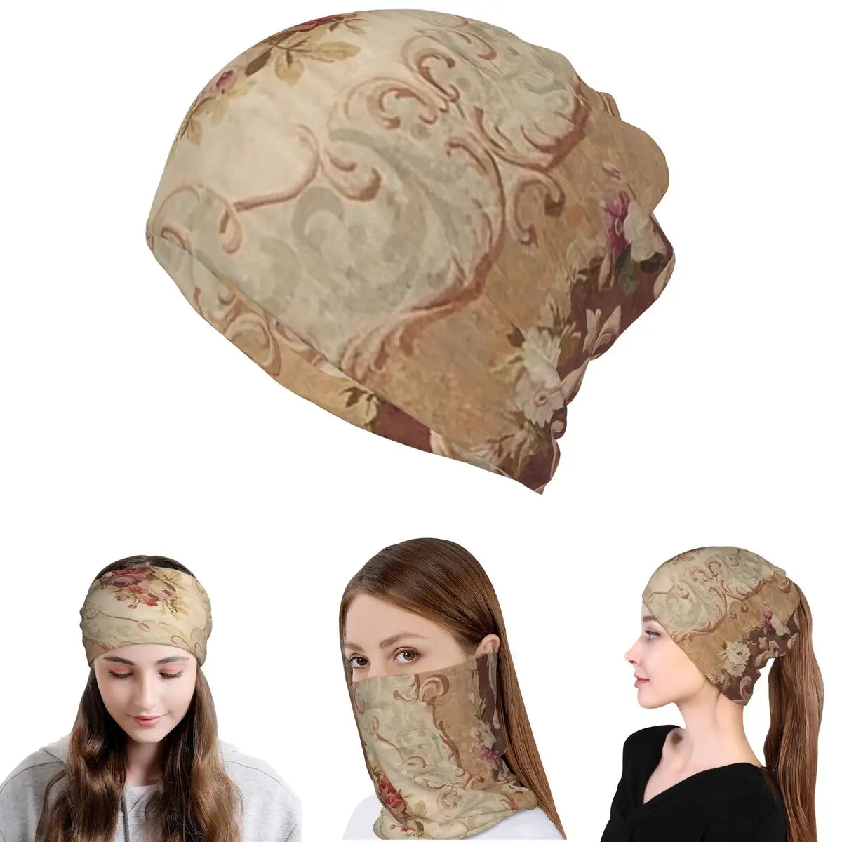 Antique Rose Floral French Aubusson Rug Print Bandana Neck Gaiter Face Scarf Warm Face Mask Beanies Hat Unisex Adult Windproof
Antique Rose Floral French Aubusson Rug Print Bandana Neck Gaiter Face Scarf Warm Face Mask Beanies Hat Unisex Adult Windproof