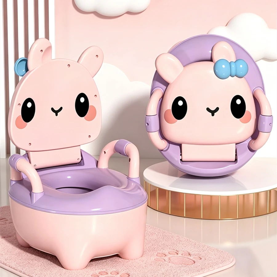 Cartoon Rabbit Baby Potty Toilet Seat Portable Children's Potty Training Seat Baby Boy WC Pot Baby Toilet Boy Urinal Travel Pot
Cartoon Rabbit Baby Potty Toilet Seat Portable Children's Potty Training Seat Baby Boy WC Pot Baby Toilet Boy Urinal Travel Pot
