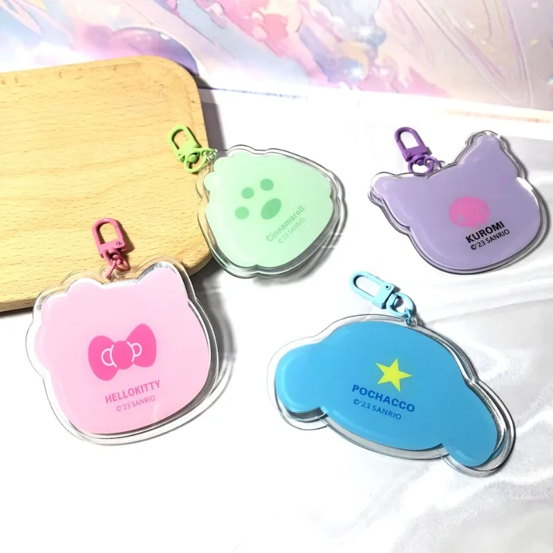 Sanrio Hellokitty Carry-on Folding Mirror Cute Cartoon Kuromi Carry-on Bag Keychain Folding Mirror Car Buckle Decoration Pendant
Sanrio Hellokitty Carry-on Folding Mirror Cute Cartoon Kuromi Carry-on Bag Keychain Folding Mirror Car Buckle Decoration Pendant