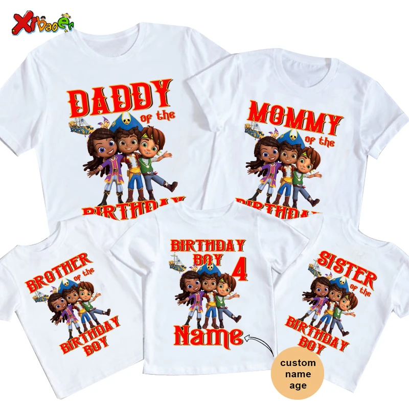 Boys Birthday Shirt for Kids Family Matching Outfits Custom Name Girl T Shirt Party Baby T-shirt Family Look Clothes 6 Years 8th
Boys Birthday Shirt for Kids Family Matching Outfits Custom Name Girl T Shirt Party Baby T-shirt Family Look Clothes 6 Years 8th